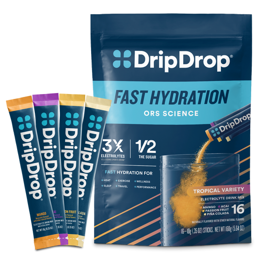 dripdrop-tropical-variety-pack-electrolyte-powder-8-oz-sticks-16-count-k5 Tropical_Variety_-_16ct_-_Transparent.png